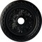 Ekena Millwork Palmetto Ceiling Medallion (Fits Canopies up to 3 5/8"), 23 5/8"OD x 3 5/8"ID x 1 5/8"P, Jet Black CM23PMBLF - alternate 1